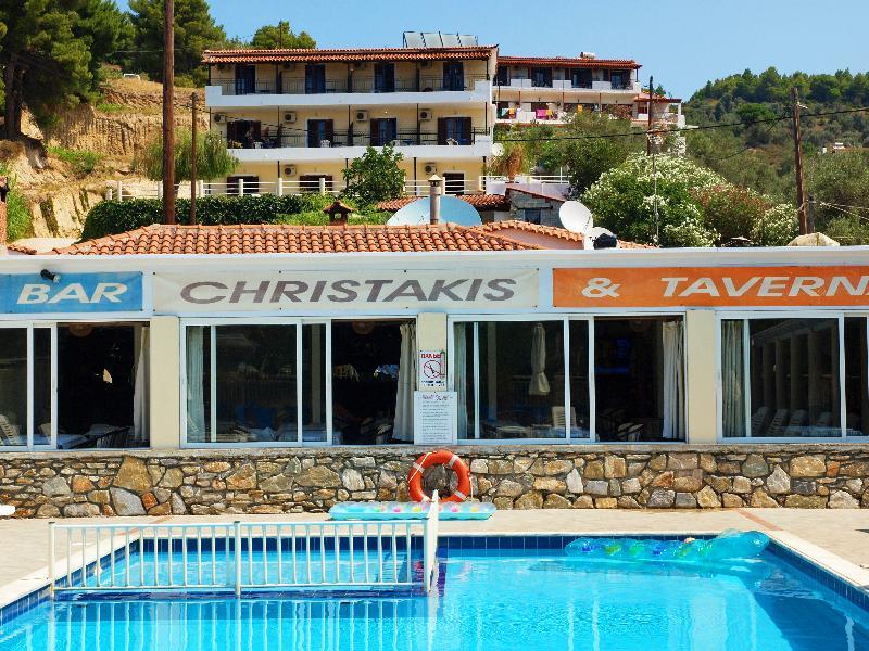 Hotel Christakis Studios Troulos Bagian luar foto